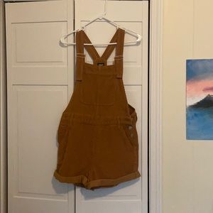 BDG Urban Outfitters corduroy short overalls